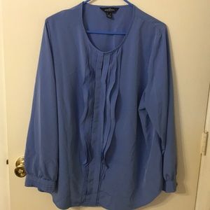 The outfitters by lands end blue blouse